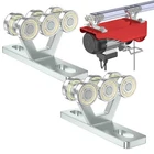 Sktrex 6 Wheel Hoist Trolley With Rollers - Strut Pack Of 2 New. Price: $35.40.