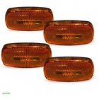 4-PK Optronics MCL0032ABB Amber 4" X 2" Led Clearance Marker Light S54 New. Price: $29.99.