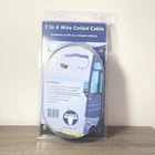Blue Ox BX88254 7 To Wire Coiled Cable Trailer / Rv Camper Used. Price: $18.99.
