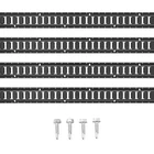 Track Tie Down Kit, 5' Steel Rails, 4 Pack, Secure Cargo & Heavy Loads Up New. Price: $115.38.