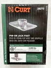 Curt 28273 Pin-on Jack Foot Fits 2" Diameter Tube 2,000 Lbs. 1-11/16" Height Bn New. Price: $15.89.