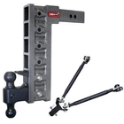 Gen-y Hitch Mega-duty GH-626 2.5" Shank Class V 15" Drop Ball Mount & Pintle 21K New. Price: $759.95.