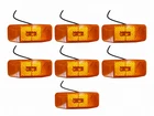Seven - Jammy Bargman 99 Style Led Amber Marker Lights Truck Trailer Rv New. Price: $25.99.