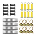 E-track Tie-down Kit! 4 Galvanized 8' Horizontal Rails, End Caps, 8... New. Price: $231.99.