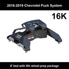 Curt 2016-2019 Chevy Silverado 3500 Hd 8' Bed With A16 5TH Wheel Hitch New. Price: $1234.95.