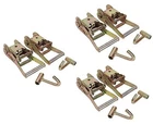 2" Ratchet Strap Handle & J Hook F Race Car Hauler Tow Dolly Tie Down 6 Pack New. Price: $88.46.
