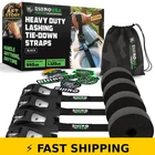 Rhino Usa Lashing Straps Cargo Tie Downs 1,320LB Max Break Strength New. Price: $58.99.