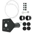 12"-17" Fifth Adjustable Forward Offset Wheel Adapter Hitch To Gooseneck Black New. Price: $160.66.
