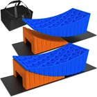 Bebobly 2-PACK Rv Leveler Blocks & Wheel Chocks, Up To 35,000LB Capacity New. Price: $49.95.