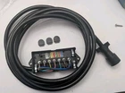 Rv 7 Way Plug Inline Pre-wired Trailer Cord Junction Box W/15 Foot Cable New. Price: $40.00.