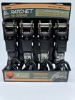 Cargoloc Ratchet Tie Downs 4 Pack 8' X 1500 Lbs Digital Camo 32582 New. Price: $19.00.