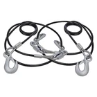 Roadmaster Hybrid Safety Cables 80" Long Double Hook 10,000 Lbs Capacity Pair New. Price: $98.46.