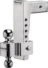 Heavy-duty Adjustable Aluminum Mount With 10" Drop & Chrome Balls New. Price: $407.99.