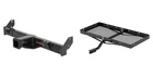 Curt Front Mount Trailer Hitch Receiver W/ Fixed Cargo Carrier Tray 300LBS 31432 New. Price: $436.99.