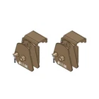 Blue Ox BXW4010 Rotating Latch Clamp-on Set Of 2 New. Price: $262.76.