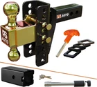 Psauto 2-INCH Receiver Trailer Hitch Ball Mount 6-INCH Drop 20000 Lbs New. Price: $179.99.