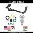 For 09-14 Nissan Cube Trailer Hitch Pin Wiring 2" Ball Fits Curt 2K 1.25" New. Price: $707.99.