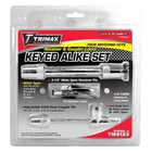 Trimax Keyed Alike Rec & Coupler Lock Set New. Price: $48.73.