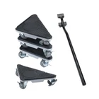 Wepump Furniture Moving Dolly 3 Wheels Heavy Duty Movers Lockable New. Price: $39.95.