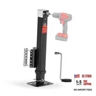 Fzzd 8000 Lbs Heavy Duty Trailer Jack, 20-24V Cordless Drill Black New. Price: $191.65.