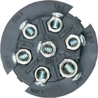 Hopkins 50944 7-PIN Round Heavy Duty Test Connector For Tow Doctor New. Price: $98.84.