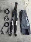 Blue Ox Adjustable Tow Bar W/ 2" Receiver Hitch & Safety Cables Used. Price: $349.99.