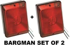 Bargman Set Of 2 (two) Taillight #86 Single Stop/tail W/ Black Base 31-86-101 New. Price: $92.98.