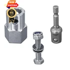 Upgraded Stainless Steel Trailer Jack Drill Adapter, 1.41 0.91 Inch, Silver New. Price: $17.99.