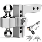 Tow Safely Up 12 500 Lbs - 6 Inch Adjustable Trailer Hitch New. Price: $209.99.