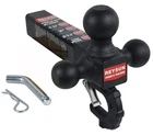 Reysun Patented Forged Trailer Hitch Tri-ball With Pin, Black New. Price: $66.57.