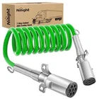 Nilight 12FT 7 Way To 6 Trailer Plug Adapter Heavey Duty Zinc Die Cast New. Price: $58.99.