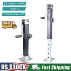 New 7000LBS Heavy-duty Square Trailer Jack Sidewind Drop Leg 15" Travel Weld-on. Price: $88.99.