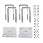 2PCS Square U-bolt Kit For Boat Trailer Axle Leaf Springs, New. Price: $30.65.