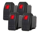 # 4 Pcs Marine Boat Trailer Rv Rocker Switch On-off Spst 3 Pin 1 Red Led Auto New. Price: $23.95.