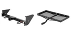 Curt Front Mount Trailer Hitch Receiver W/ Fixed Cargo Carrier Tray 300LBS 31061 New. Price: $513.99.