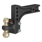 Curt 45937 Hd Adjustable Mount Hitch W/ Dual Ball, 2-1/2" Shank, 20K Lbs New. Price: $342.95.