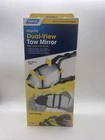New Camco 25653 Exterior Dual View Towing One Clip Double Straps Mirror. Price: $16.99.