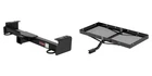 Curt Front Mount Trailer Hitch Receiver W/ Fixed Cargo Carrier Tray 300LBS 31013 New. Price: $430.99.