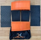 Carmtek Camper Premium Kit Curved Levelers W/ Chocks, Mats & Bag New. Price: $94.95.
