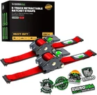 Rhino Usa TD-RSRE2X10-ETRK-RED 2" 10' Retractable E-track Ratchet Straps New. Price: $64.90.