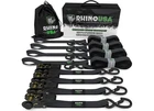 Rhino Usa GMG-R1-4PACK 1" X 15' Ratchet Tie-down Set (4-PACK) New. Price: $52.19.