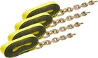 (4 Pack) 2" 14' Replacement Tie Down Strap W/chain Extension For 8-POINT New. Price: $109.99.
