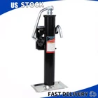 Bolt Swivel Crank Trailer Tongue Jack W/ Footplate 2000 Lbs 10" Lifter New. Price: $49.46.