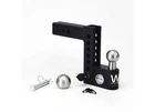 Weigh Safe AWS6-2 6" Drop 2" Shank Aero Hitch Built-in Scale Stainless Steel New. Price: $192.85.