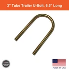 Curt 122070LRV Trailer Axle U-bolt For 3" Tube 6-1/2" Long, 4,400-LB. 1/2"-20 New. Price: $26.67.