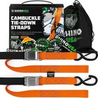 Rhino Usa Rno-camsoft-org 1.5" X 8' Cambuckle Tie-down Straps New. Price: $29.90.