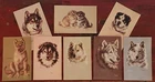 Set Of 8 Alaska Line Steamship Company Dinner Menu Husky Josephine Crumrine Used. Price: $40.00.