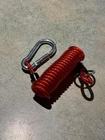 6FT Trailer Breakaway Safety Cable Coiled Spring Rv Emergency Wire Switch New Us. Price: $11.11.