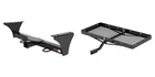 Curt Front Mount Trailer Hitch Receiver W/ Fixed Cargo Carrier Tray 300LBS 31022 New. Price: $451.99.