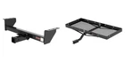 Curt Front Mount Trailer Hitch Receiver W/ Fixed Cargo Carrier Tray 300LBS 31320 New. Price: $497.99.